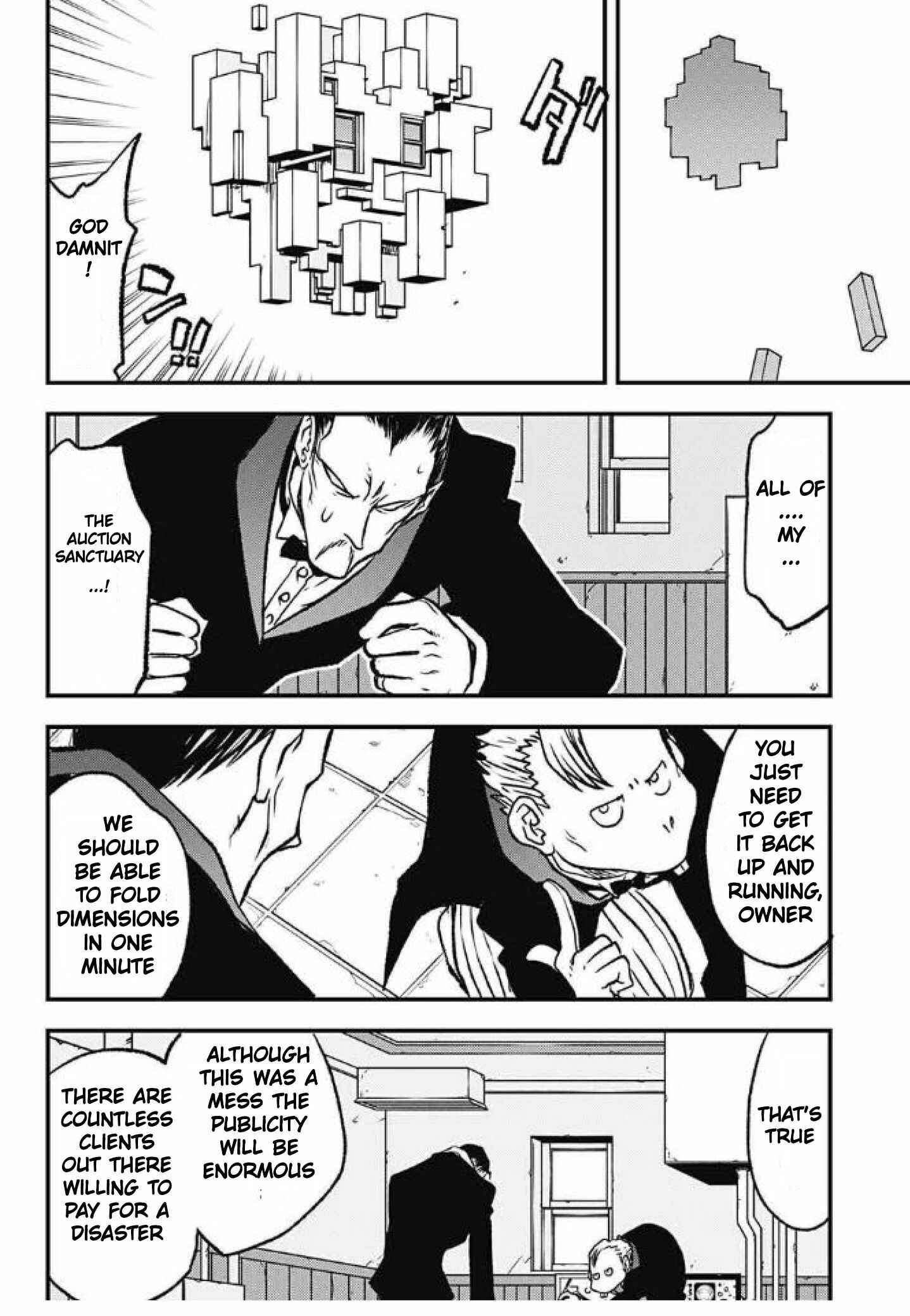 Page 43 Chapter 30 Kekkai Sensen: Back 2 Back