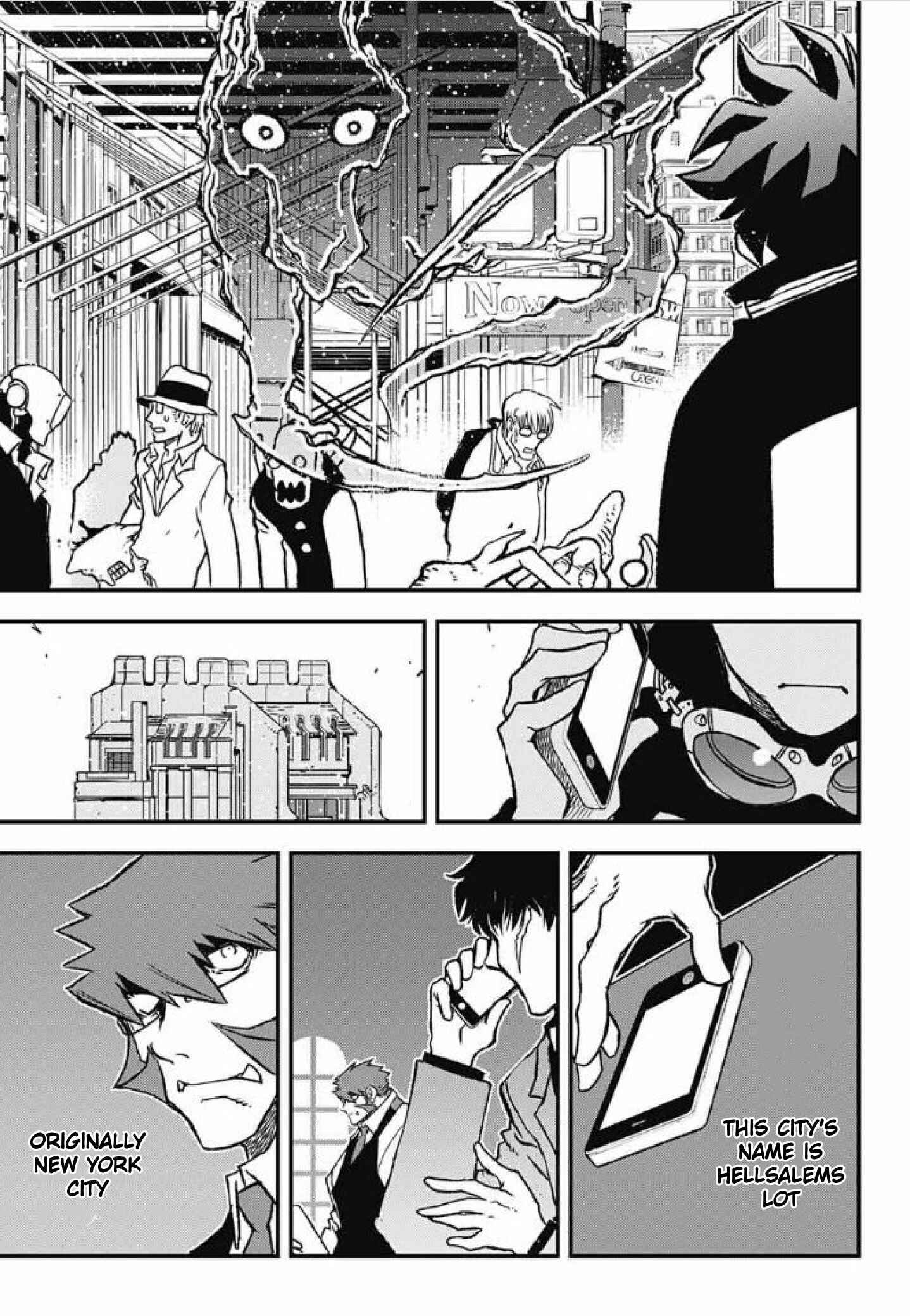 Page 55 Chapter 30 Kekkai Sensen: Back 2 Back