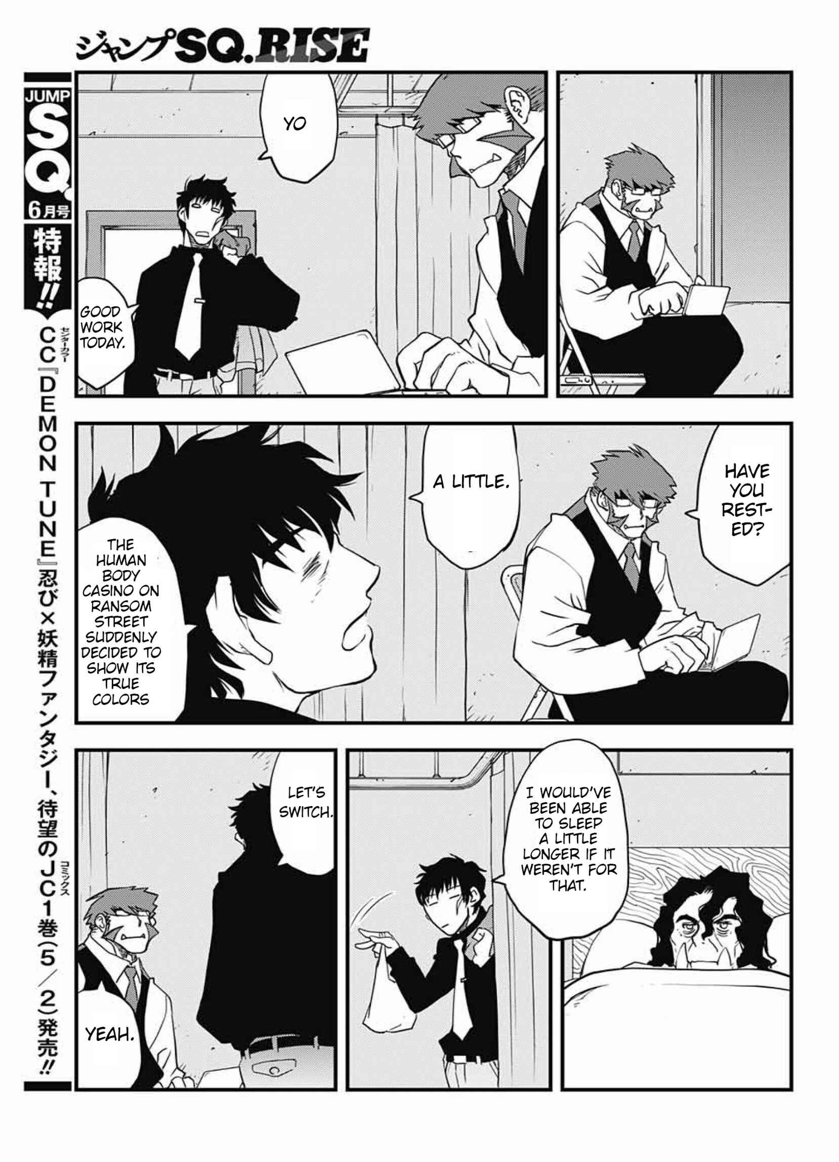 Page 53 Chapter 14.1 Kekkai Sensen: Back 2 Back