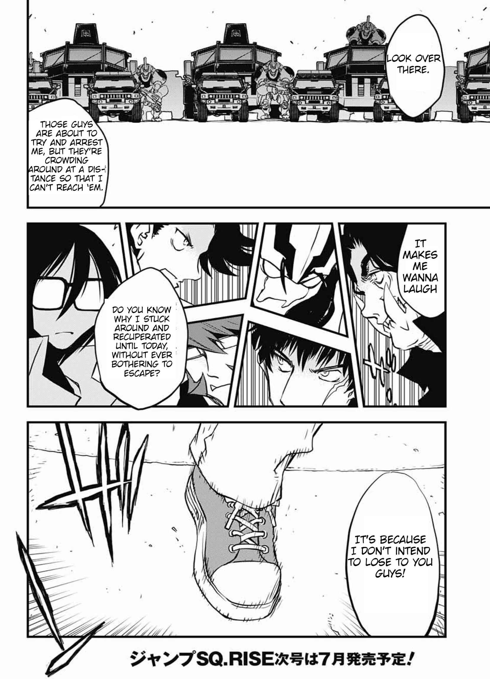Page 62 Chapter 14.1 Kekkai Sensen: Back 2 Back