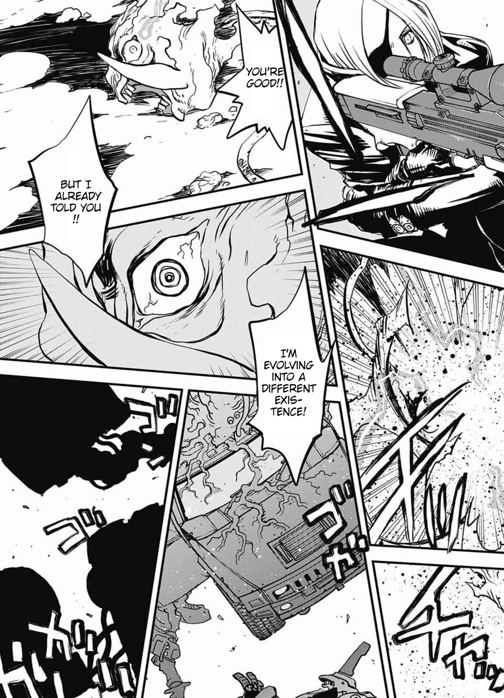 Page 73 Chapter 14.1 Kekkai Sensen: Back 2 Back