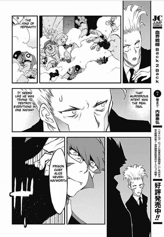Page 55 Chapter 23 Kekkai Sensen: Back 2 Back