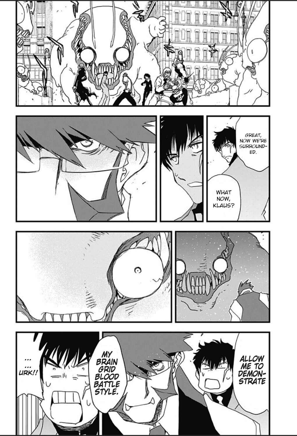 Page 15 Chapter 3 Kekkai Sensen: Back 2 Back