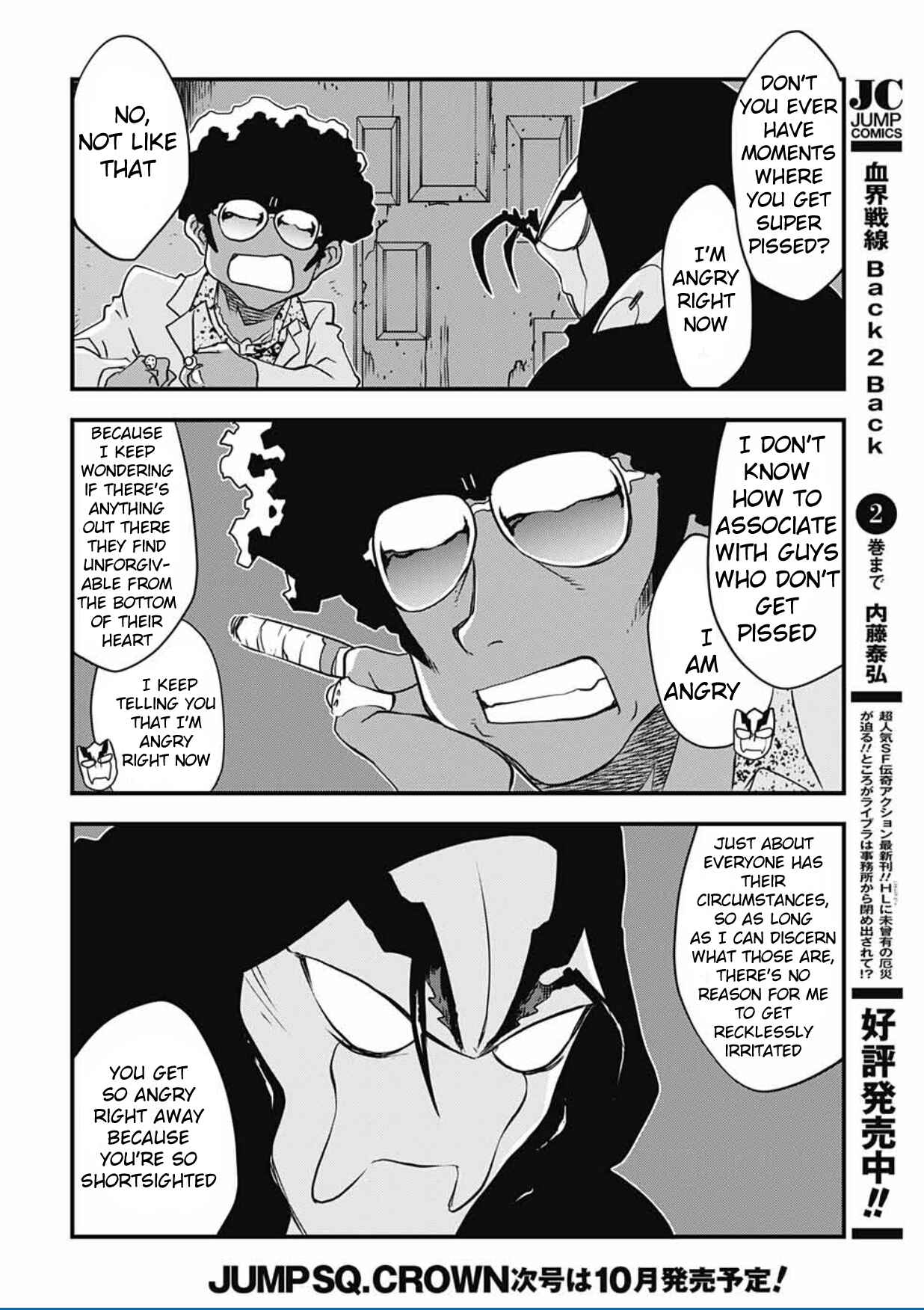 Page 11 Chapter 11 Kekkai Sensen: Back 2 Back