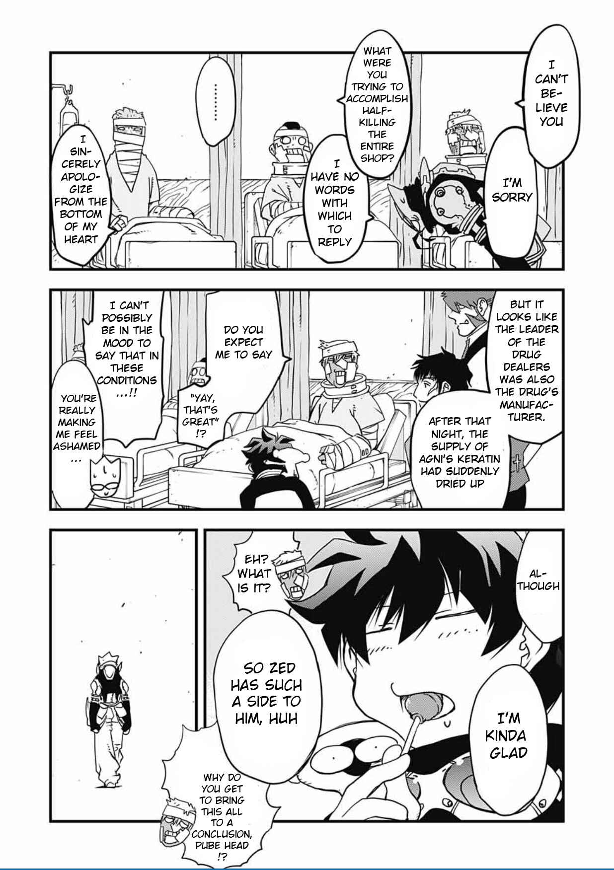 Page 69 Chapter 11 Kekkai Sensen: Back 2 Back