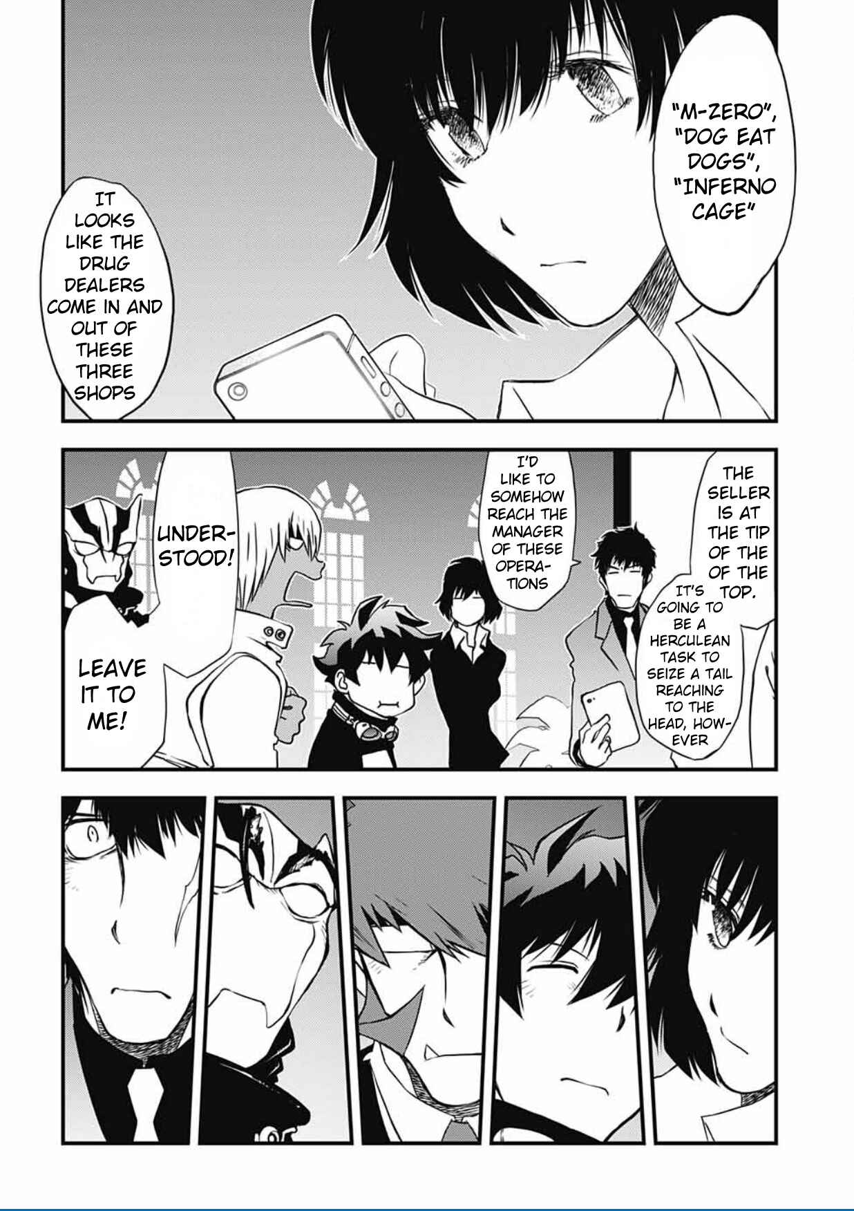 Page 8 Chapter 11 Kekkai Sensen: Back 2 Back