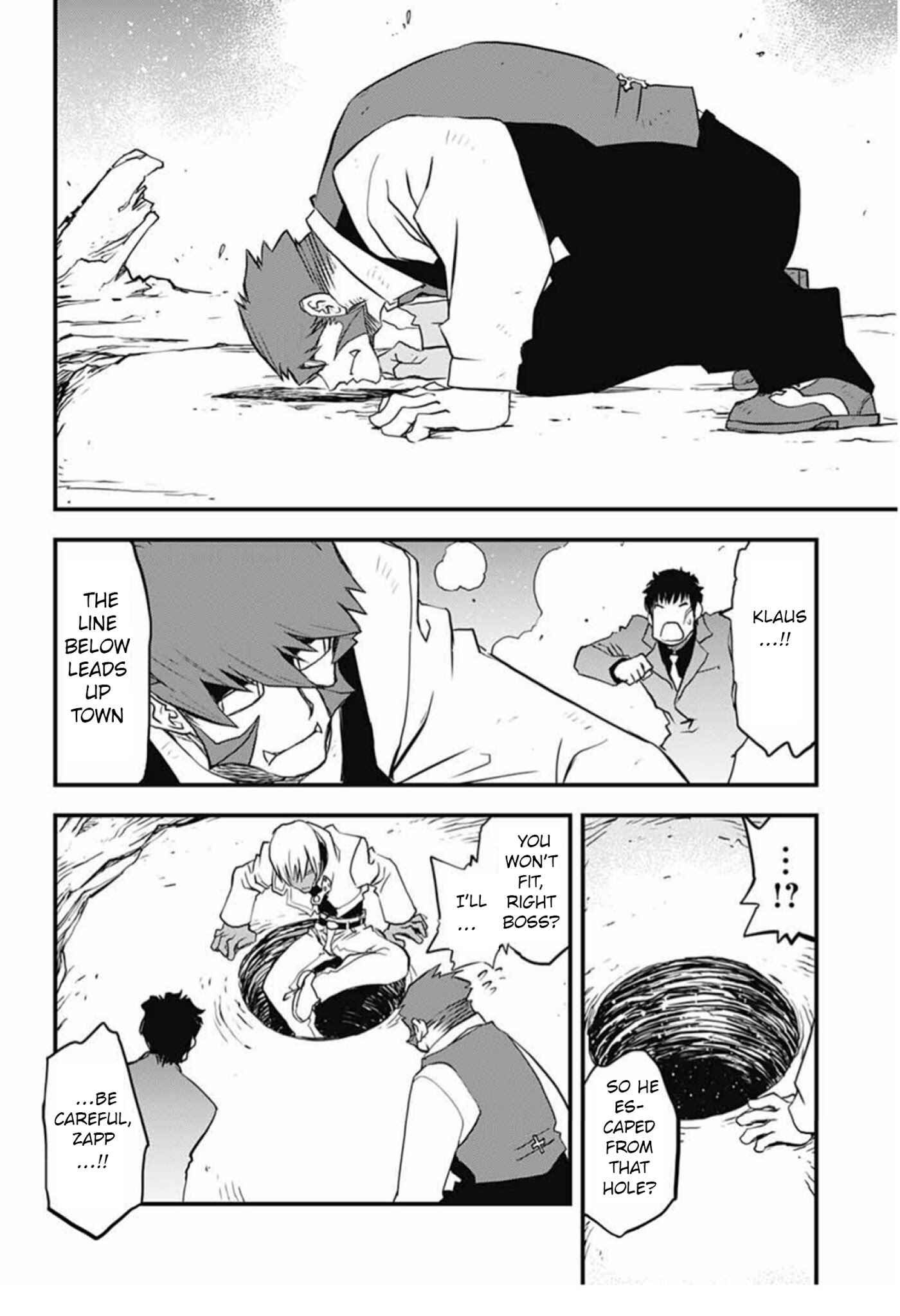Page 28 Chapter 10 Kekkai Sensen: Back 2 Back