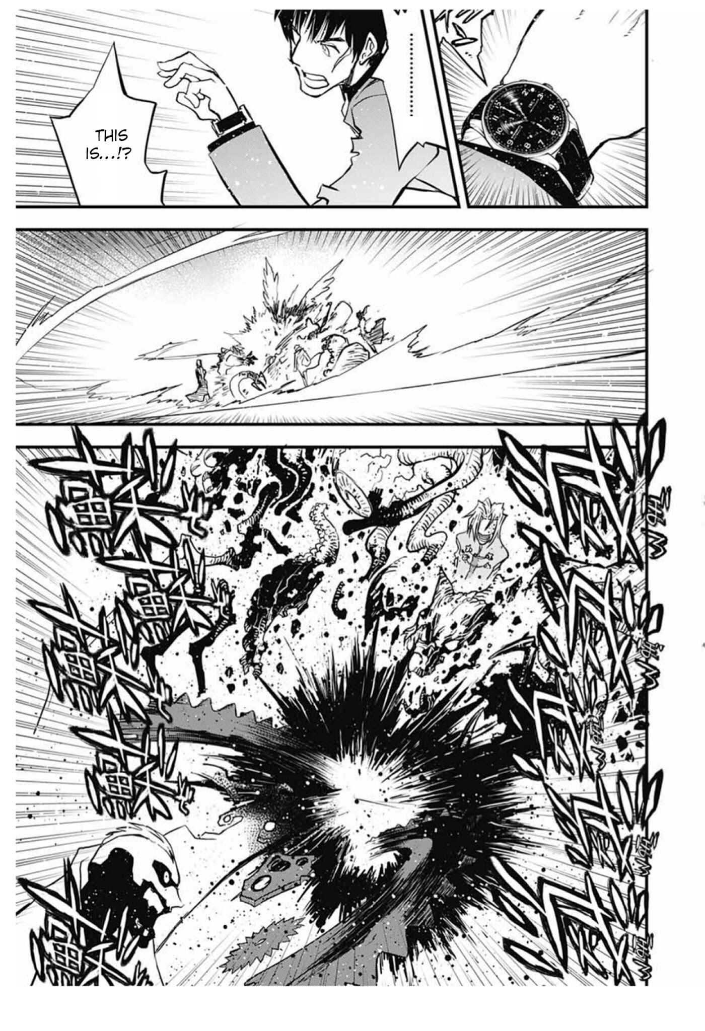 Page 44 Chapter 10 Kekkai Sensen: Back 2 Back