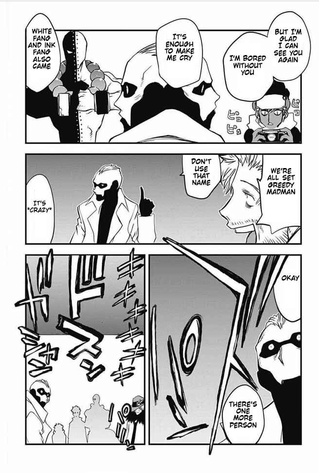Page 57 Chapter 18 Kekkai Sensen: Back 2 Back