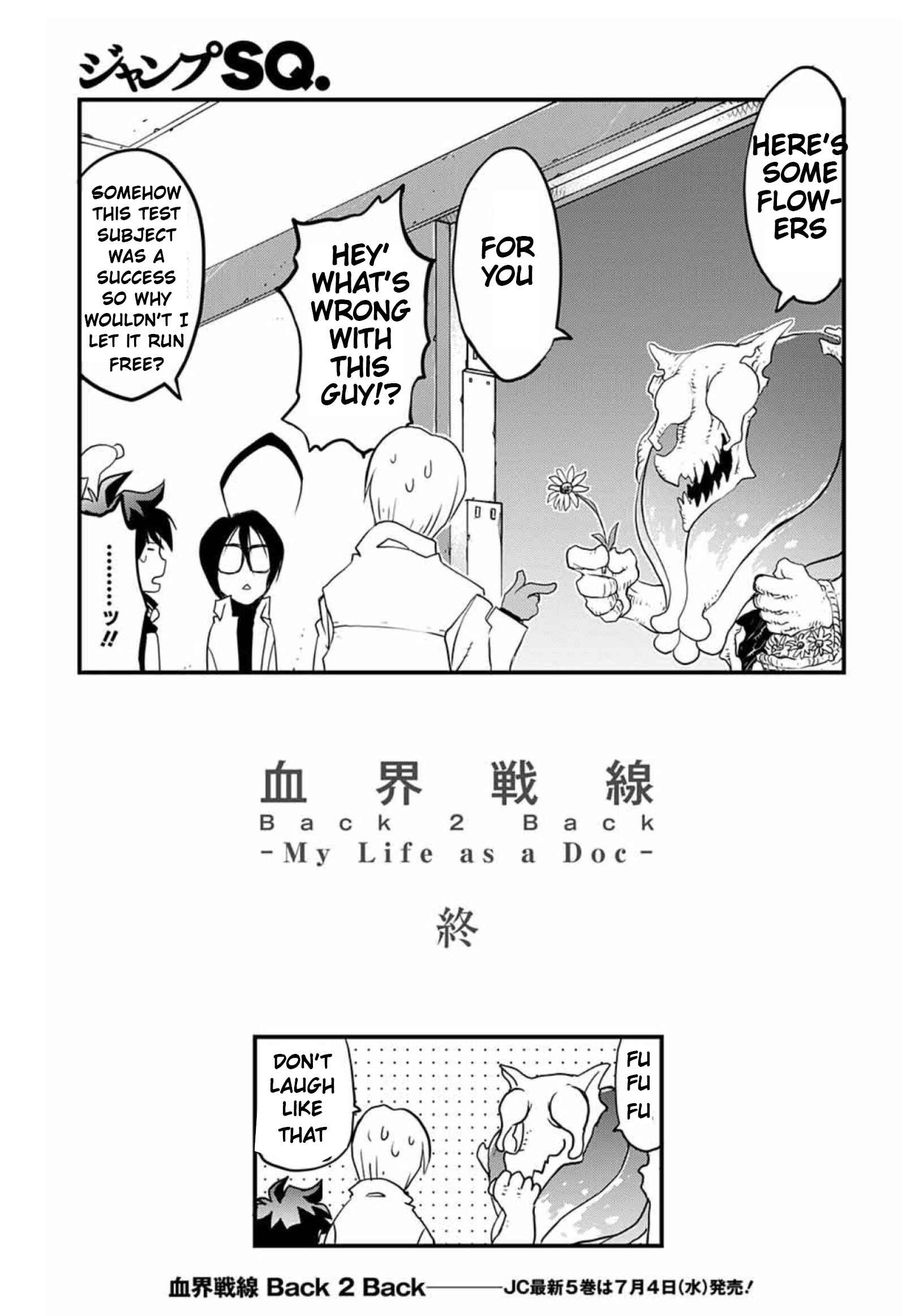 Page 23 Chapter 14.2 Kekkai Sensen: Back 2 Back