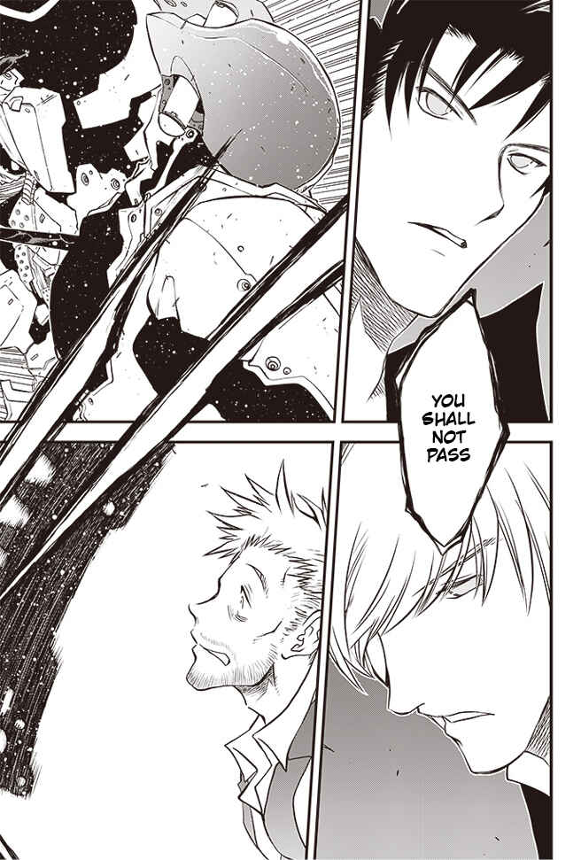 Page 9 Chapter 21 Kekkai Sensen: Back 2 Back