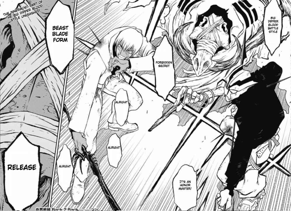 Page 57 Chapter 24 Kekkai Sensen: Back 2 Back