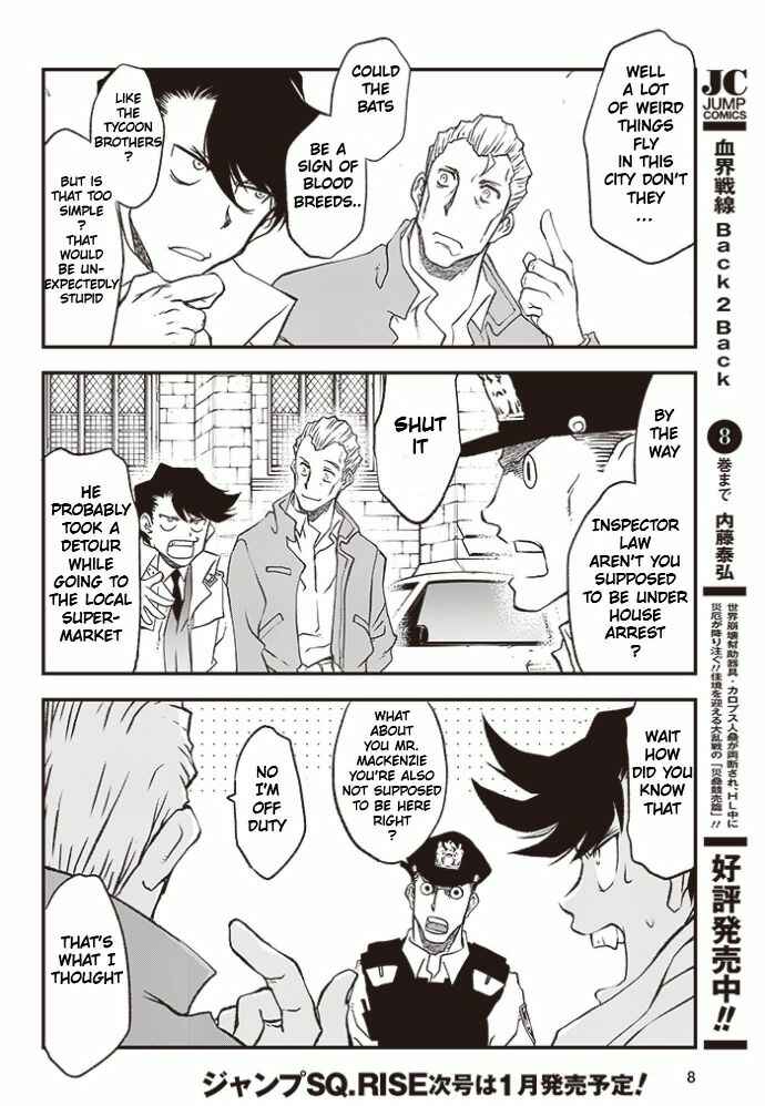 Page 6 Chapter 24 Kekkai Sensen: Back 2 Back