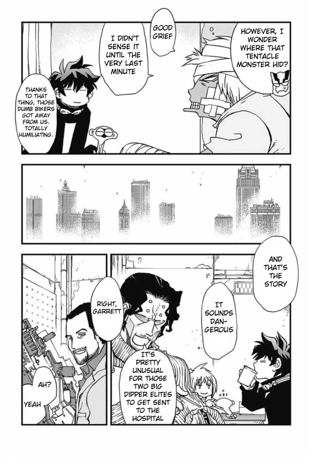 Page 10 Chapter 7 Kekkai Sensen: Back 2 Back