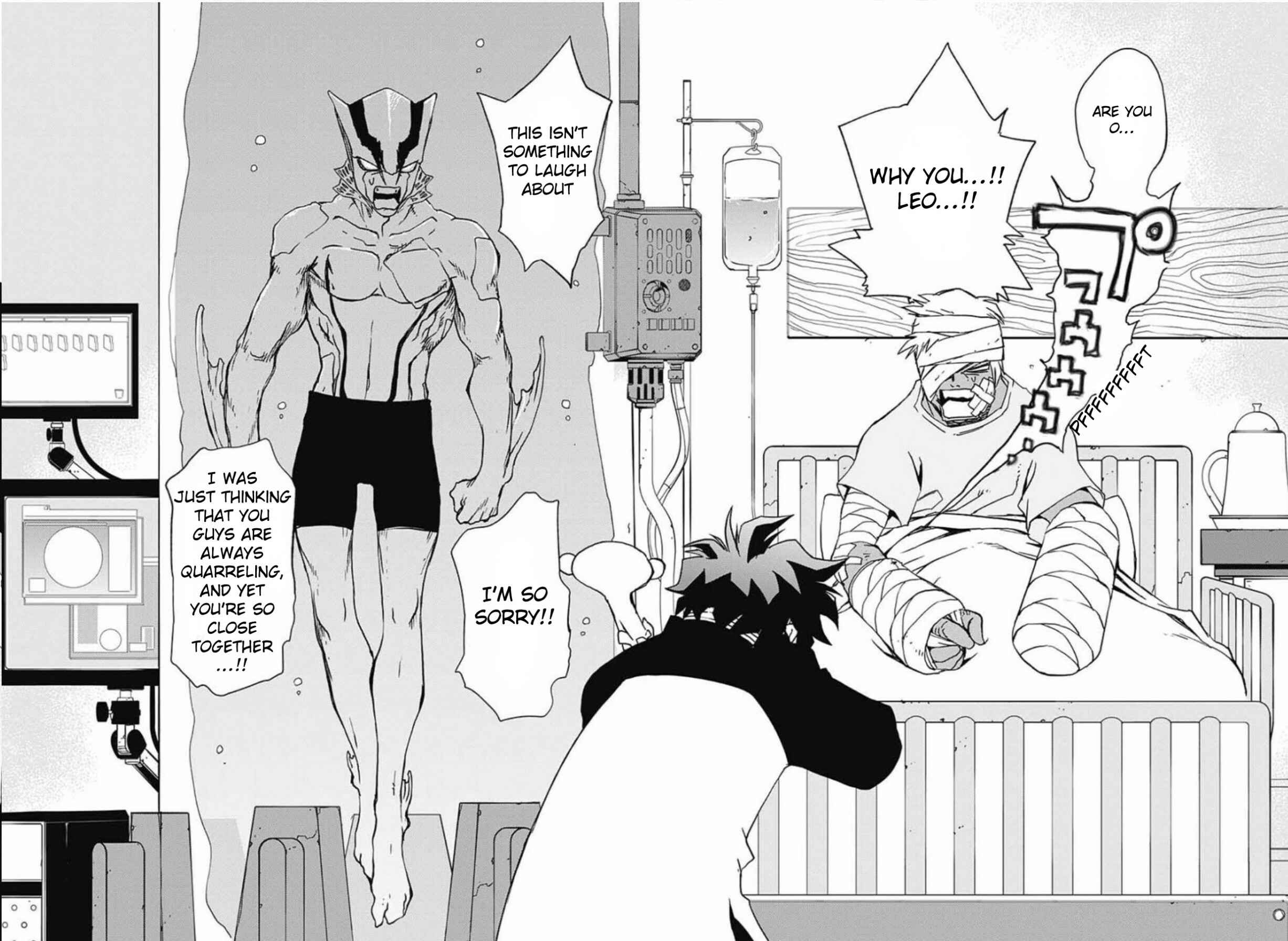 Page 4 Chapter 7 Kekkai Sensen: Back 2 Back