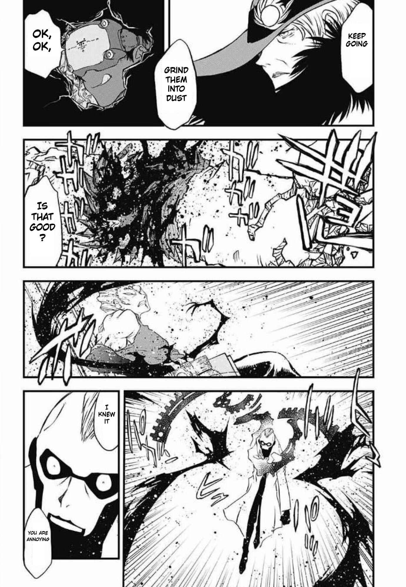 Page 37 Chapter 26 Kekkai Sensen: Back 2 Back