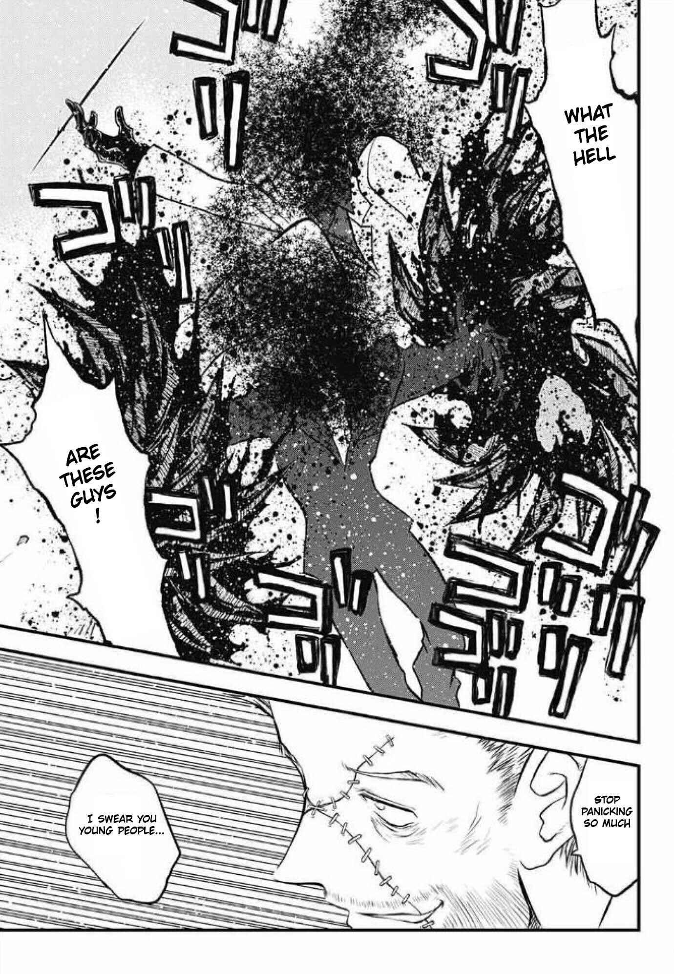 Page 40 Chapter 26 Kekkai Sensen: Back 2 Back