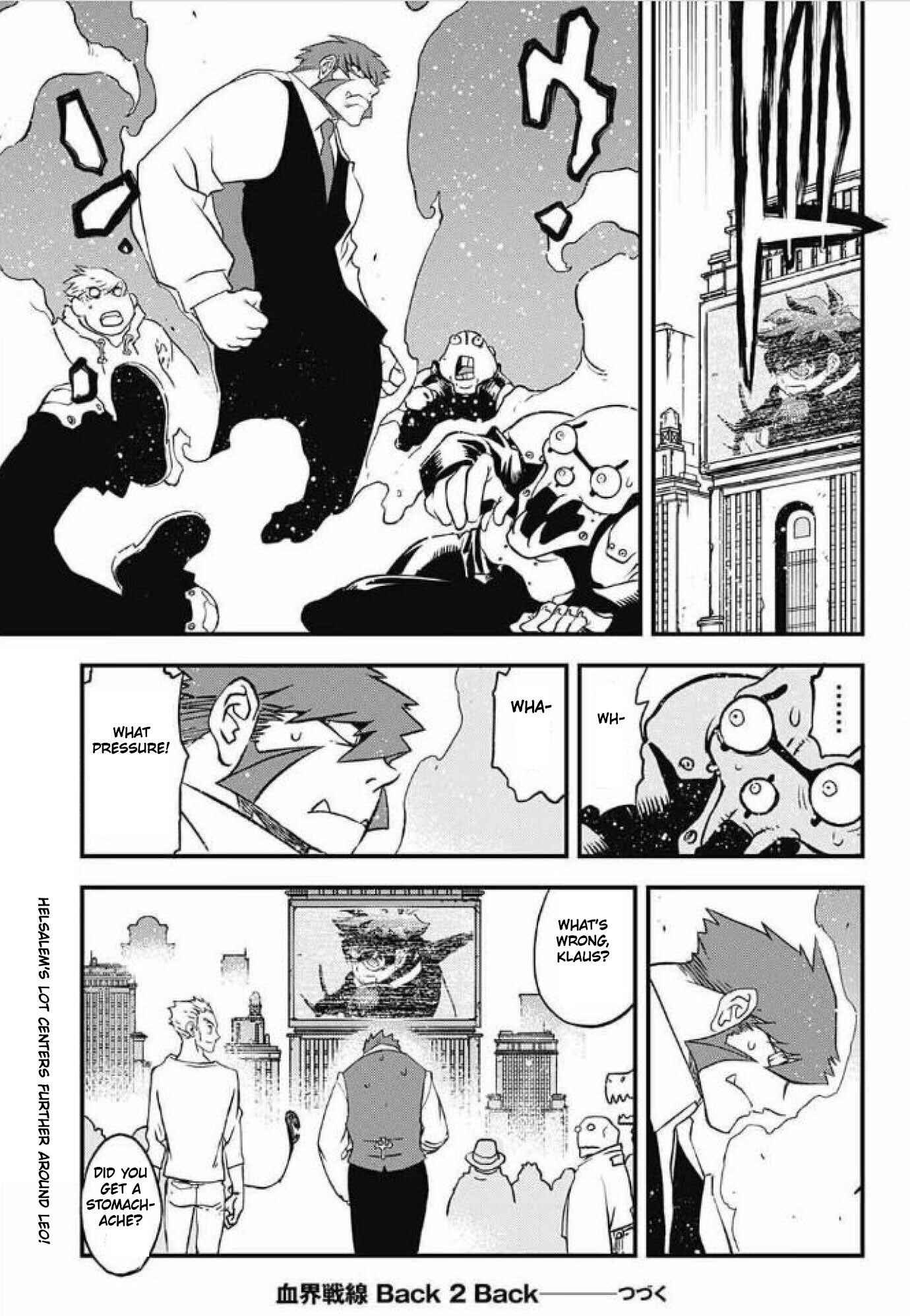 Page 58 Chapter 26 Kekkai Sensen: Back 2 Back