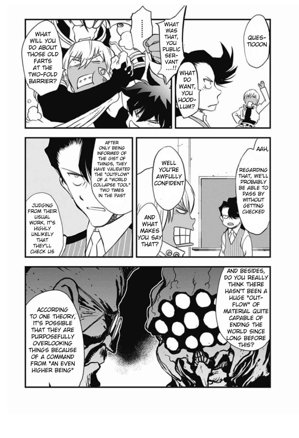 Page 21 Chapter 8 Kekkai Sensen: Back 2 Back