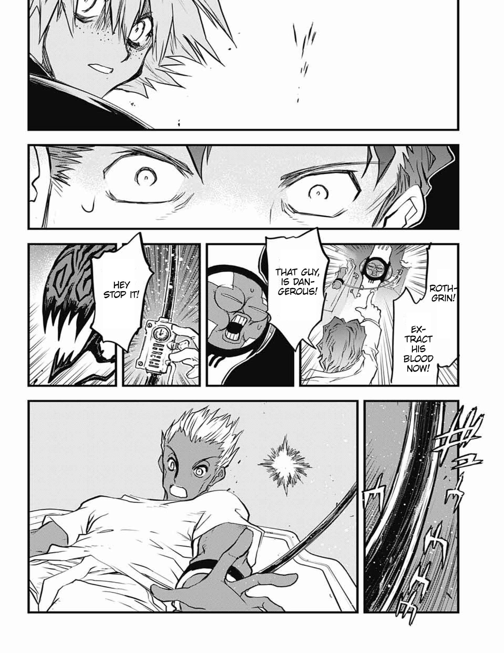 Page 47 Chapter 13 Kekkai Sensen: Back 2 Back