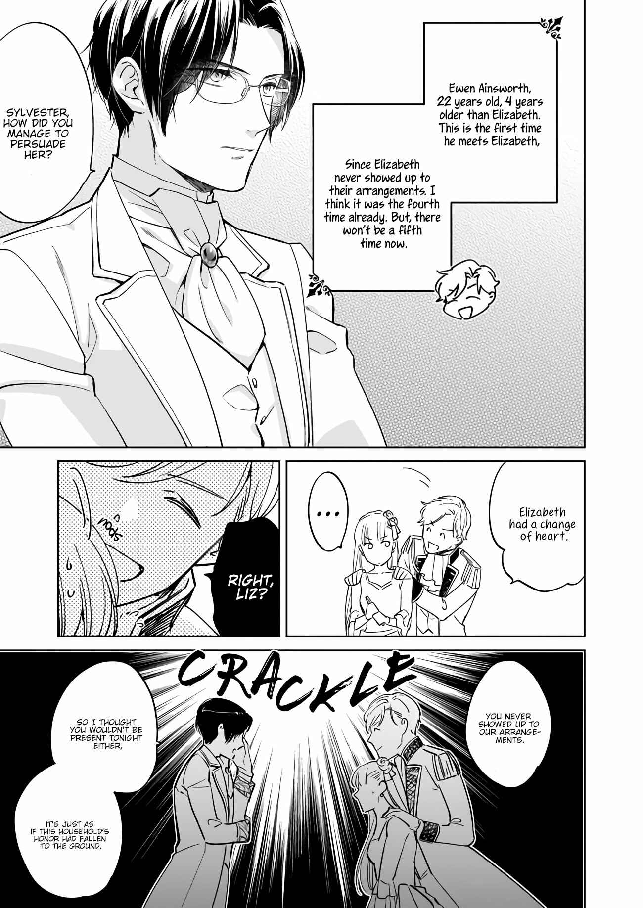 Page 6 Chapter 1.2 Reijou Elizabeth no Kareinaru Migawari Seikatsu