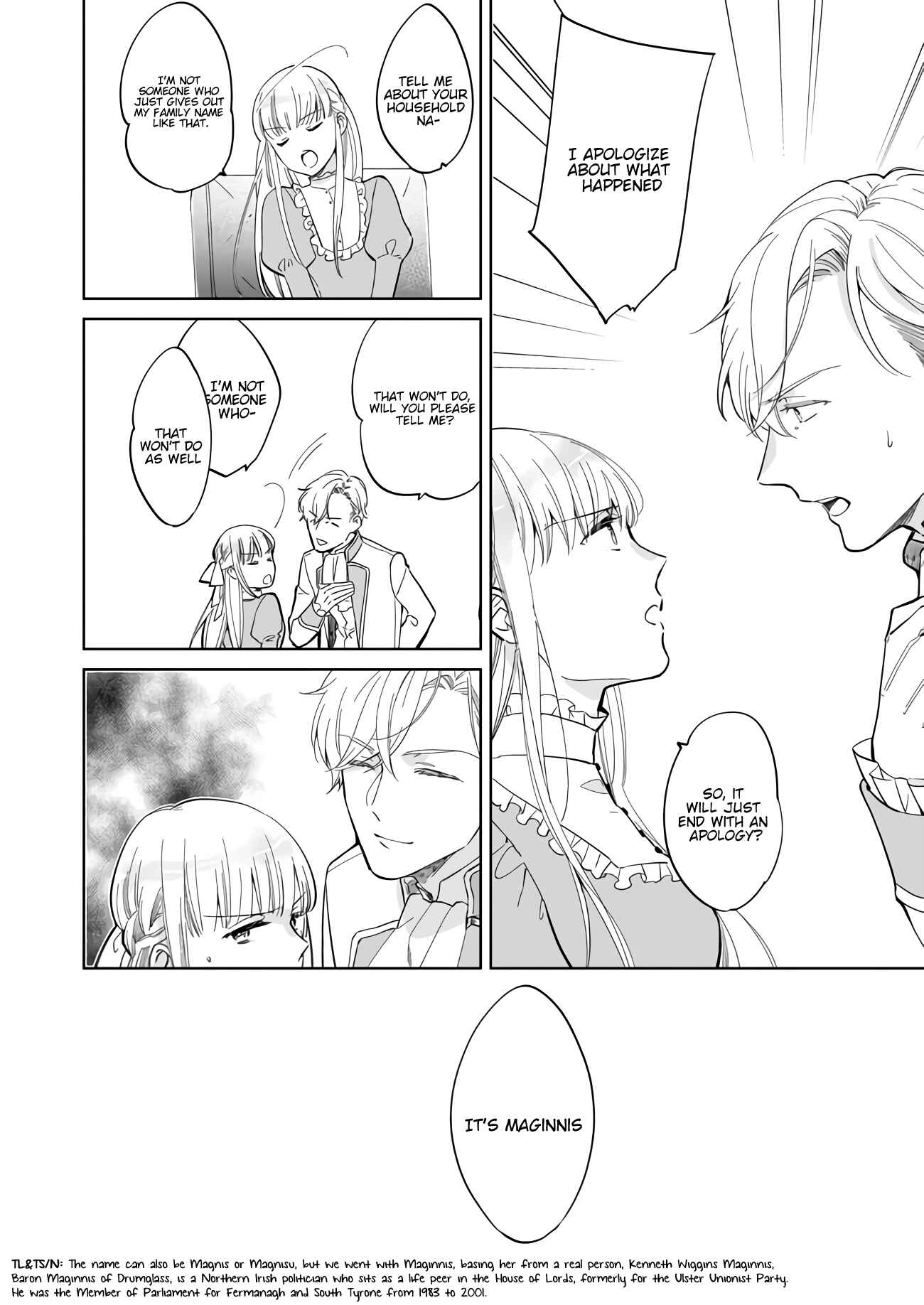 Page 8 Chapter 1.1 Reijou Elizabeth no Kareinaru Migawari Seikatsu
