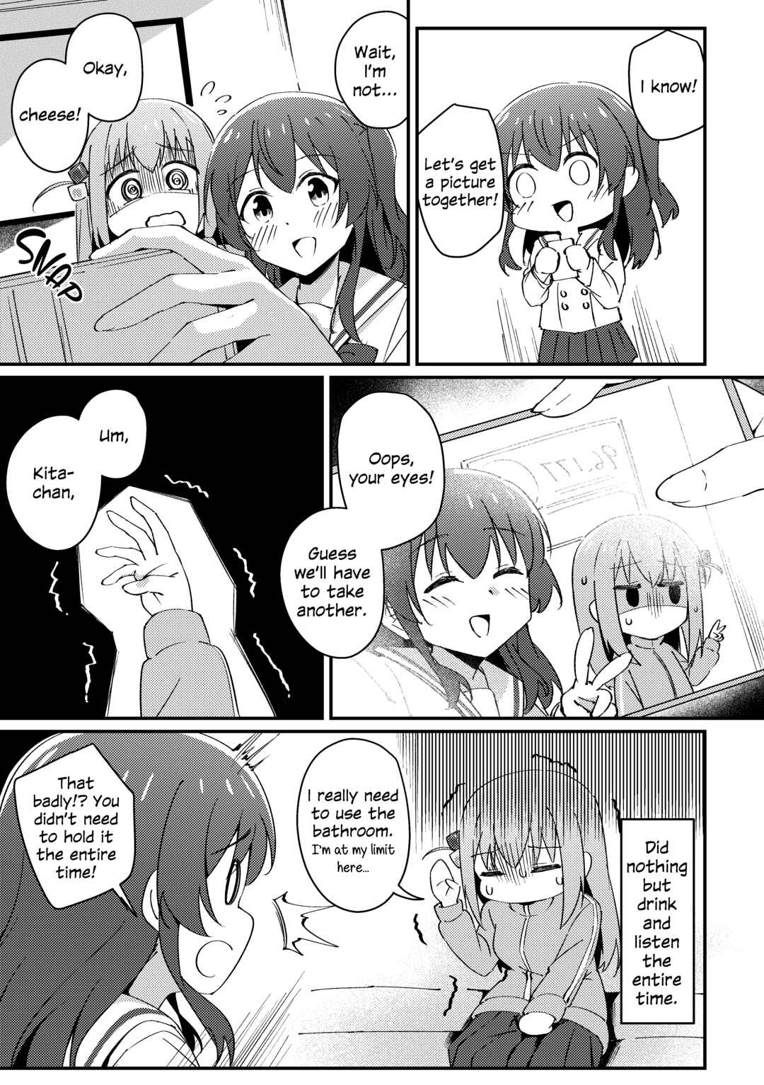 Page 4 Chapter Unknown_013b Bocchi the Rock! - Your Brightness & Your Kindness (Doujinshi)
