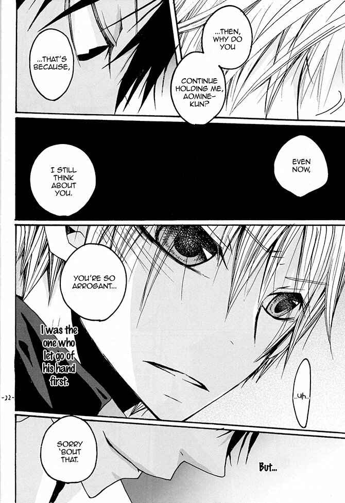 Page 21 Chapter Unknown_2825 Kuroko no Basket - Hikari wa Kage wo Shinshoku Suru (Doujinshi)