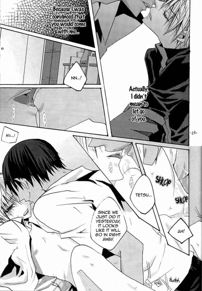 Page 22 Chapter Unknown_2825 Kuroko no Basket - Hikari wa Kage wo Shinshoku Suru (Doujinshi)