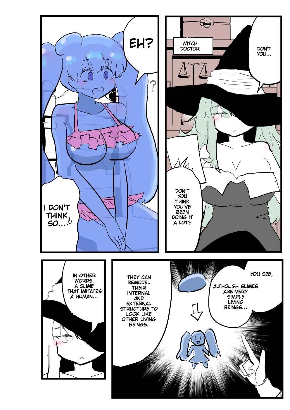 Page 1 Chapter 12 Slime Musume Series