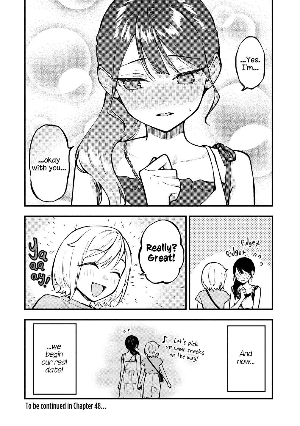 Page 8 Chapter 47 Yume de Furarete Hajimaru Yuri