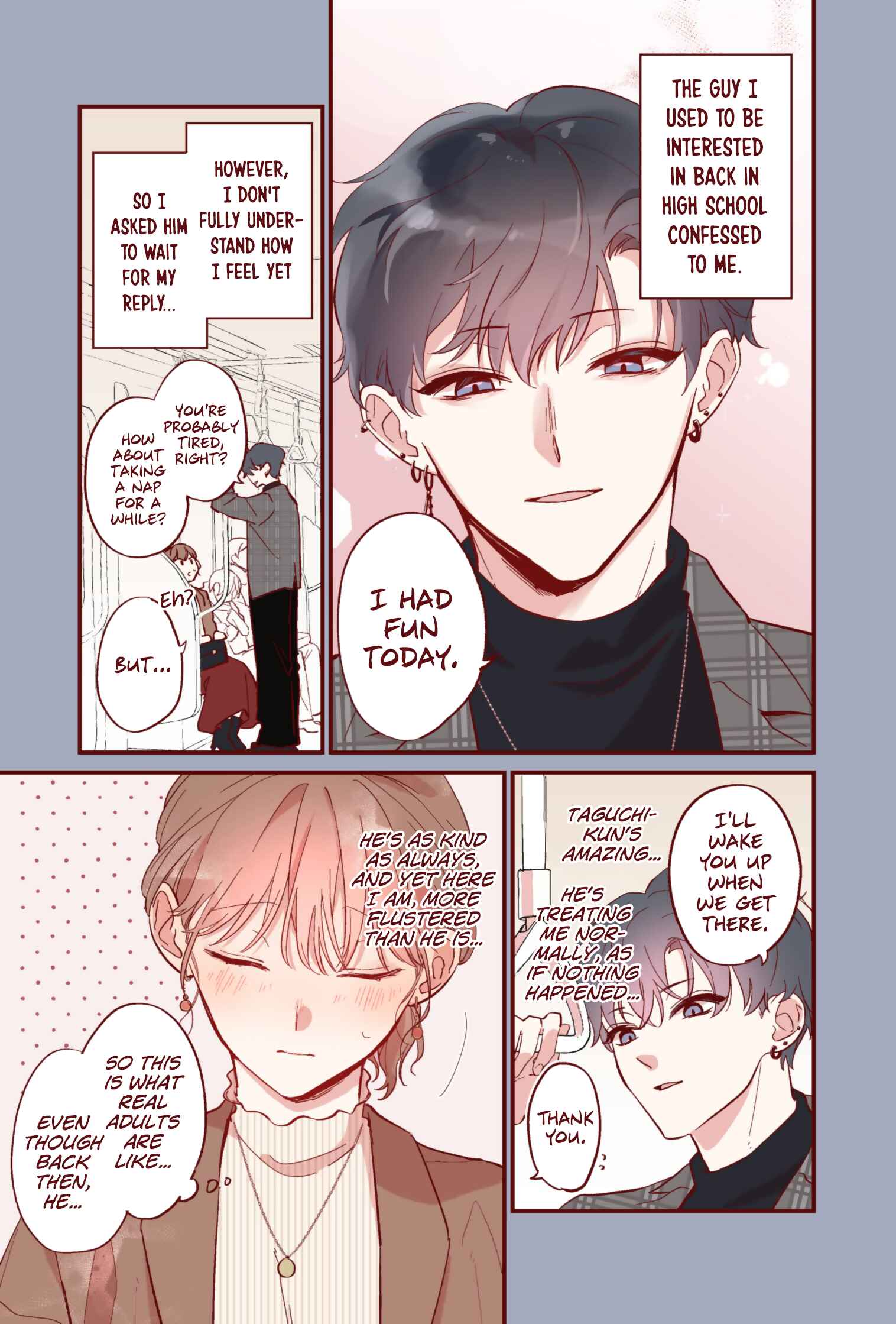 Page 1 Chapter 14 Okaeri, Hatsukoi.