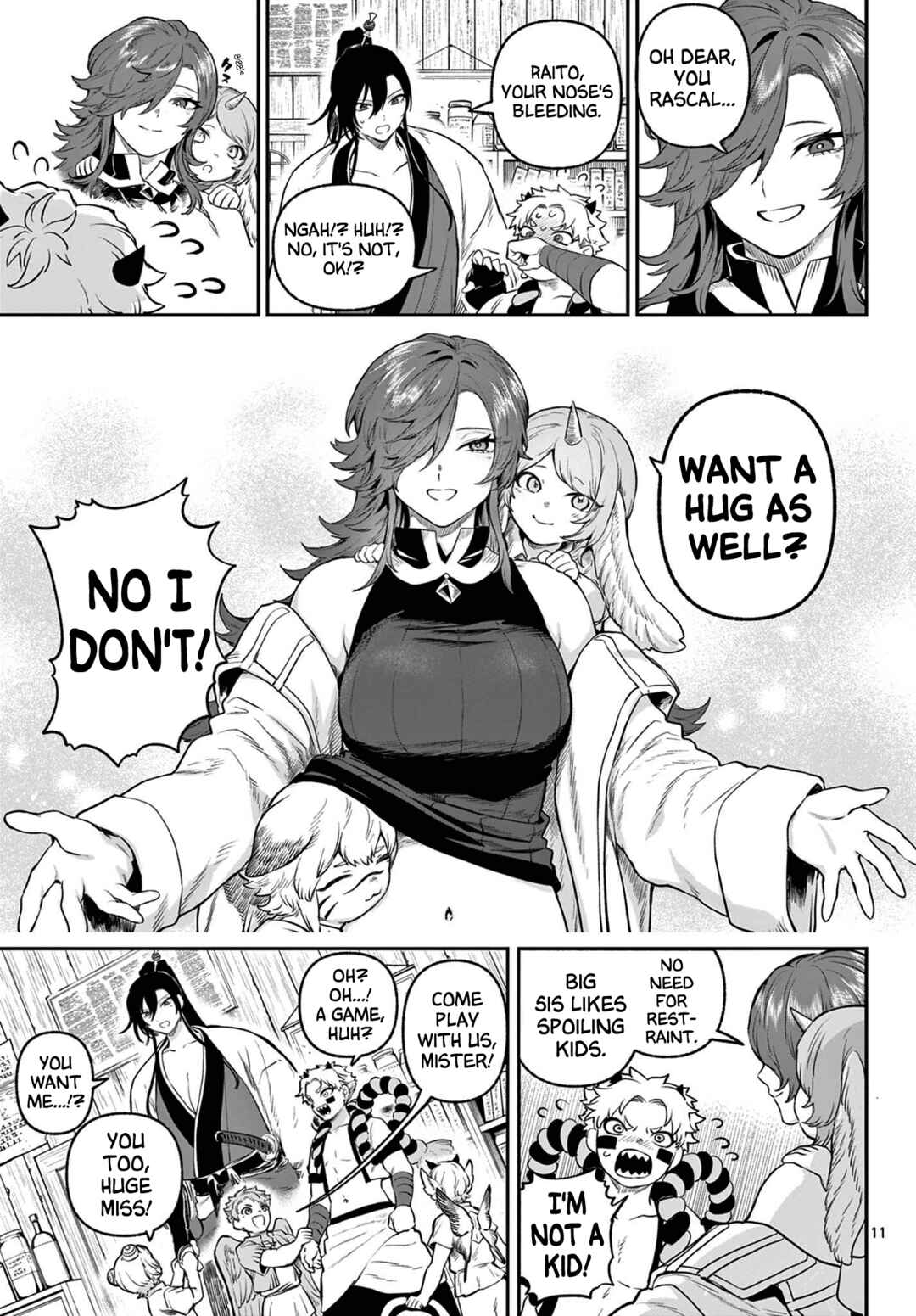 Page 11 Chapter 4 KaguRai ~Kagura to Raito~