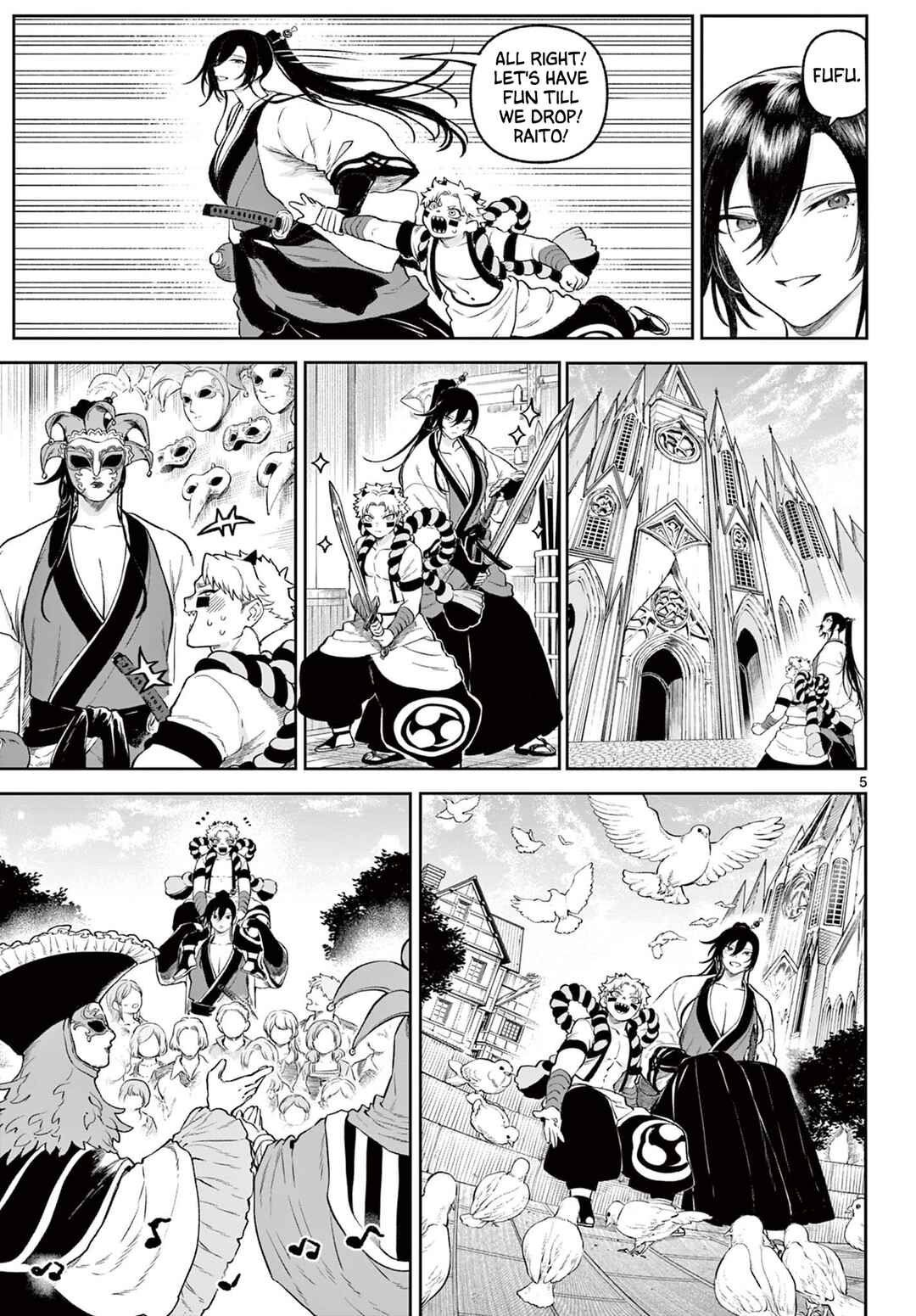 Page 5 Chapter 2 KaguRai ~Kagura to Raito~
