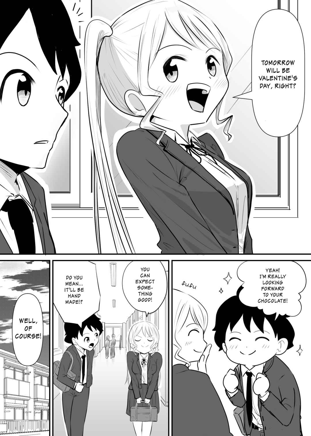 Page 1 Chapter 1 I Cant Give You the Valentines Day Chocolate I Made!