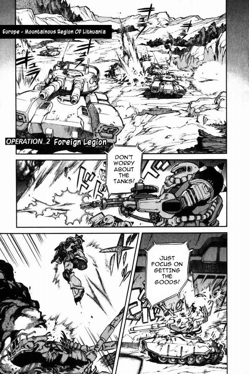 Page 1 Chapter 2 Mobile Suit Gundam Report REBELLION: Lost War Chronicles