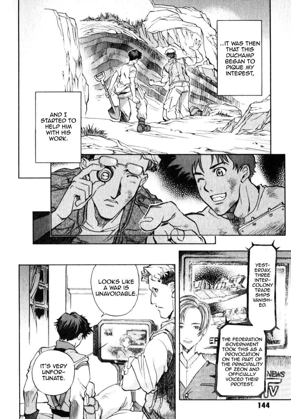Page 11 Chapter 0.1 Mobile Suit Gundam Report REBELLION: Lost War Chronicles
