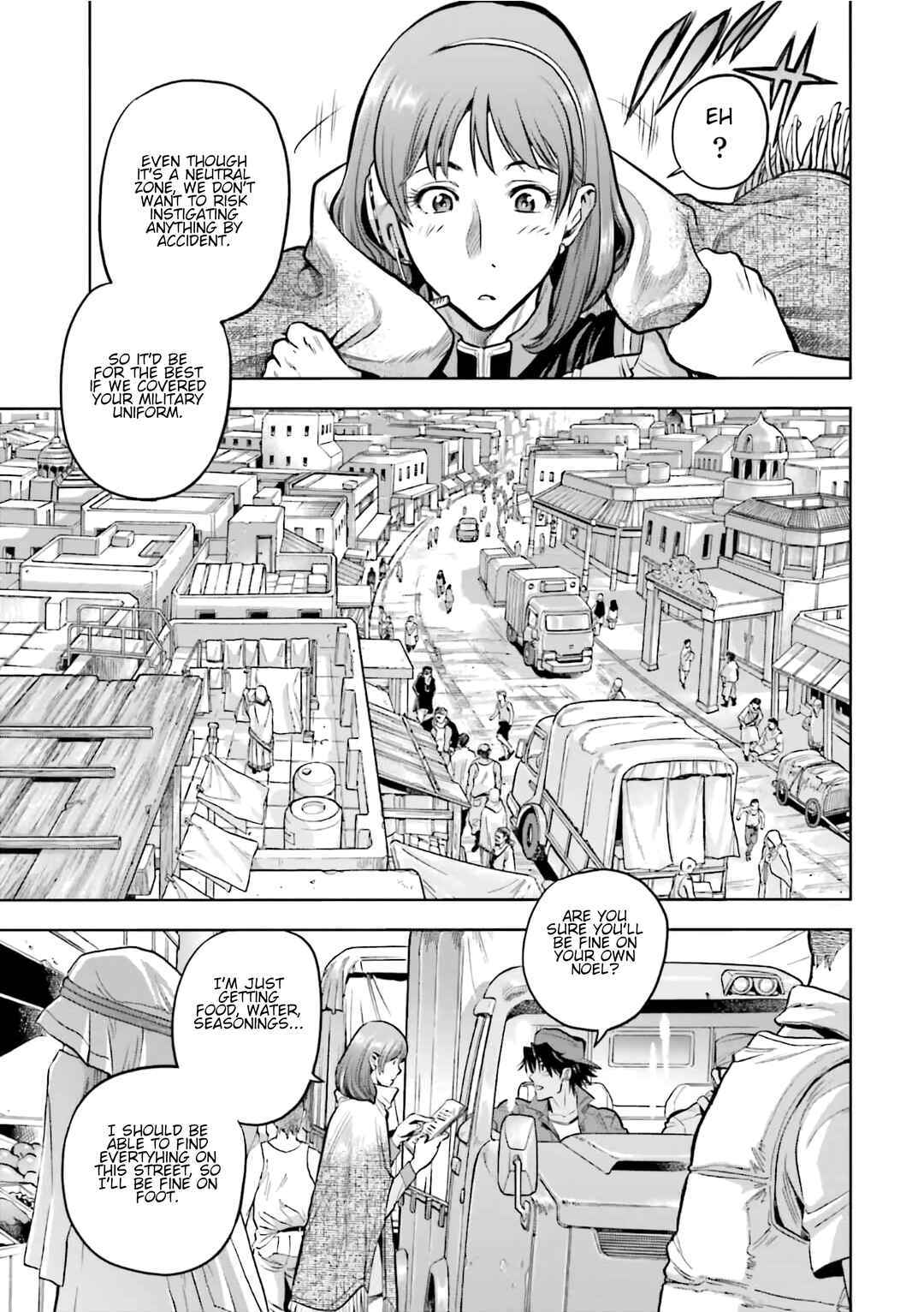 Page 3 Chapter 3.5 Mobile Suit Gundam Report REBELLION: Lost War Chronicles
