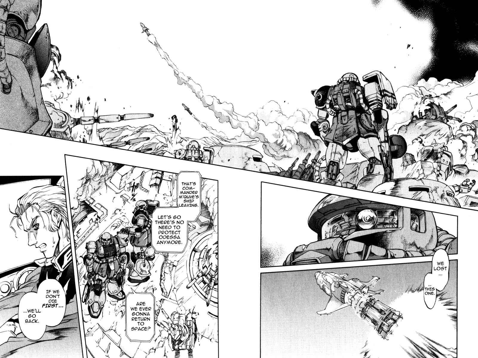 Page 35 Chapter 3 Mobile Suit Gundam Report REBELLION: Lost War Chronicles