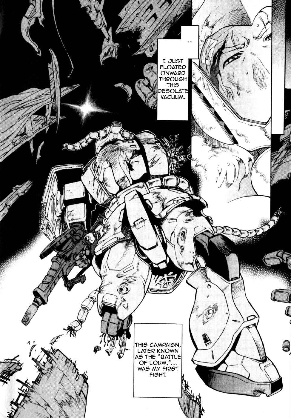 Page 18 Chapter 0.2 Mobile Suit Gundam Report REBELLION: Lost War Chronicles