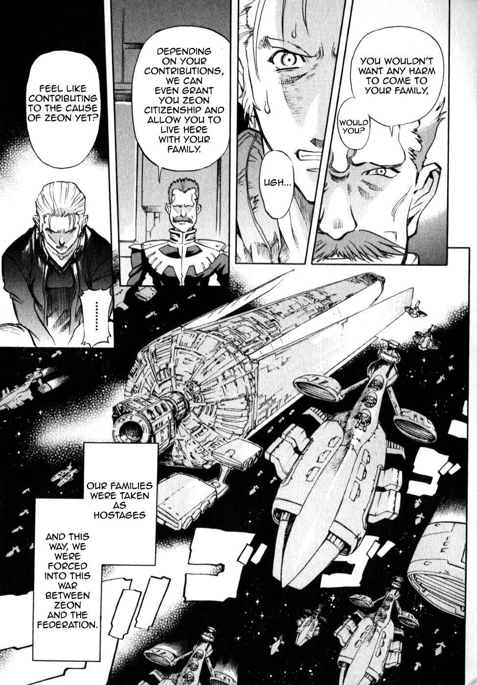 Page 9 Chapter 0.2 Mobile Suit Gundam Report REBELLION: Lost War Chronicles