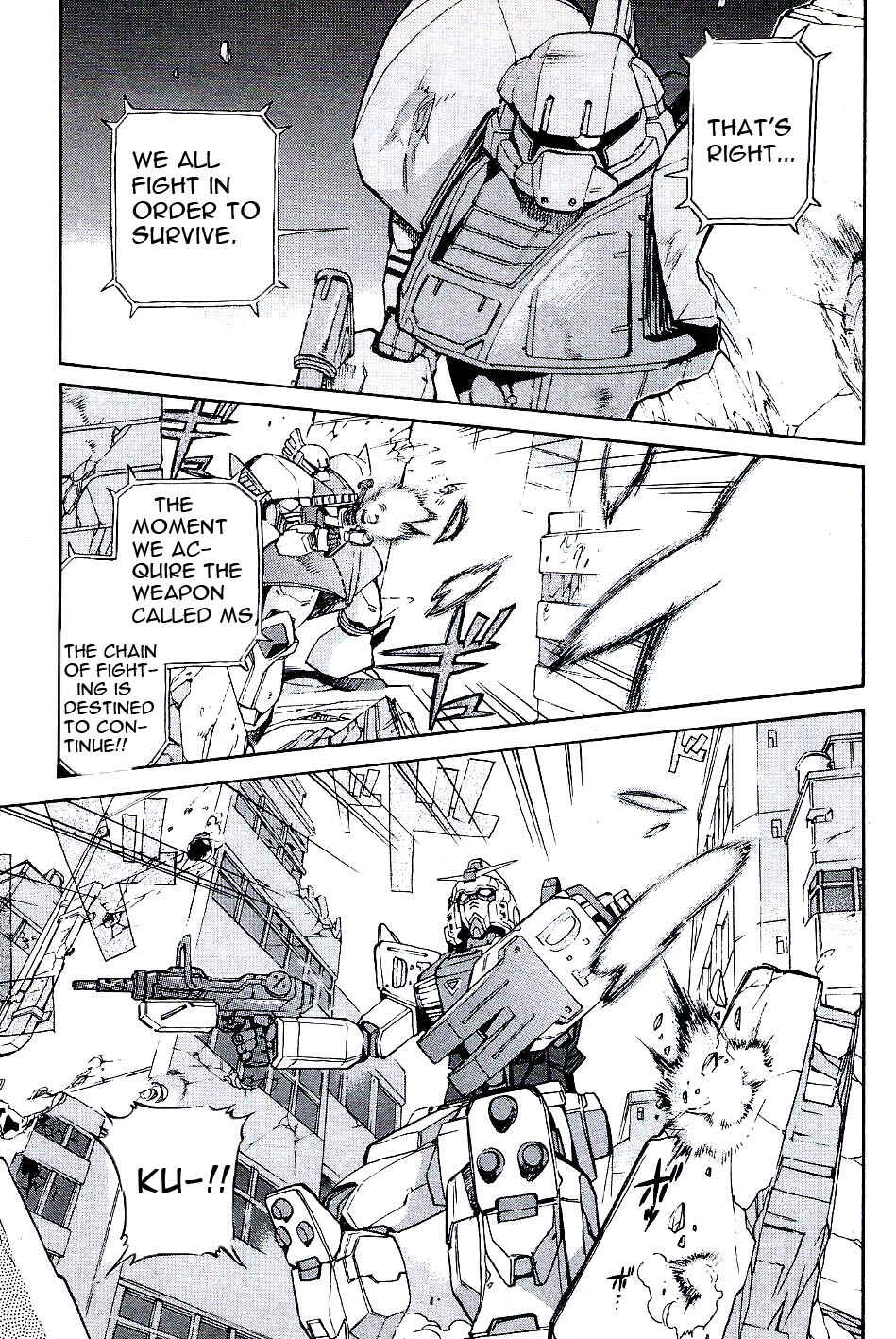 Page 15 Chapter 7 Mobile Suit Gundam Report REBELLION: Lost War Chronicles
