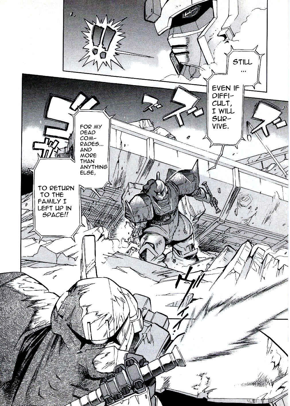 Page 24 Chapter 7 Mobile Suit Gundam Report REBELLION: Lost War Chronicles