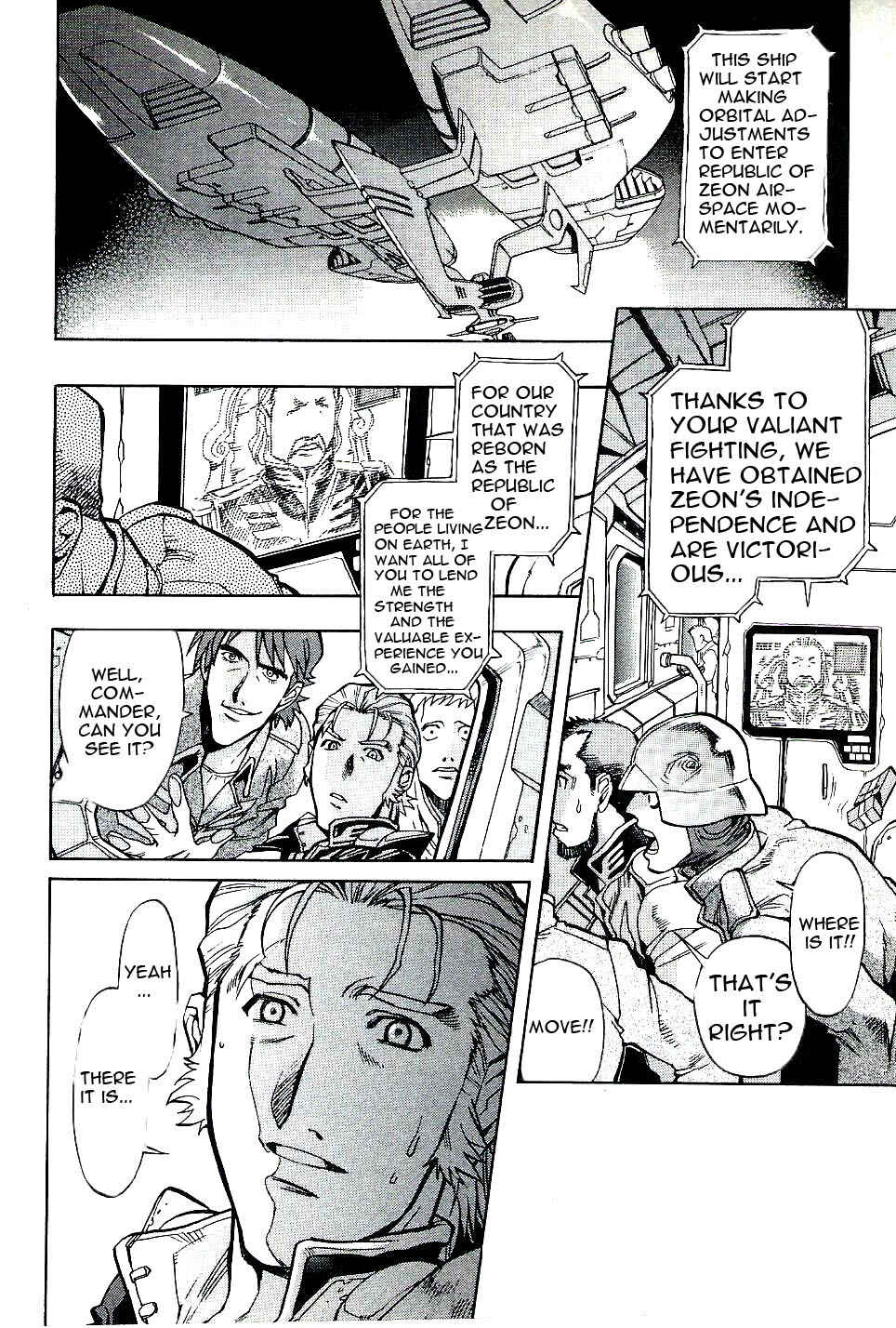 Page 35 Chapter 7 Mobile Suit Gundam Report REBELLION: Lost War Chronicles