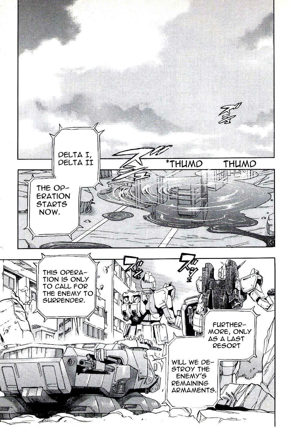 Page 9 Chapter 7 Mobile Suit Gundam Report REBELLION: Lost War Chronicles