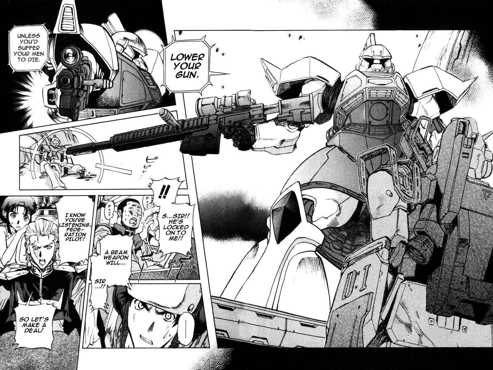 Page 36 Chapter 4 Mobile Suit Gundam Report REBELLION: Lost War Chronicles
