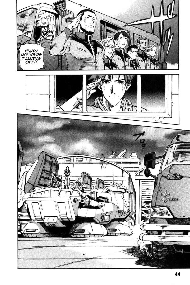 Page 45 Chapter 4 Mobile Suit Gundam Report REBELLION: Lost War Chronicles