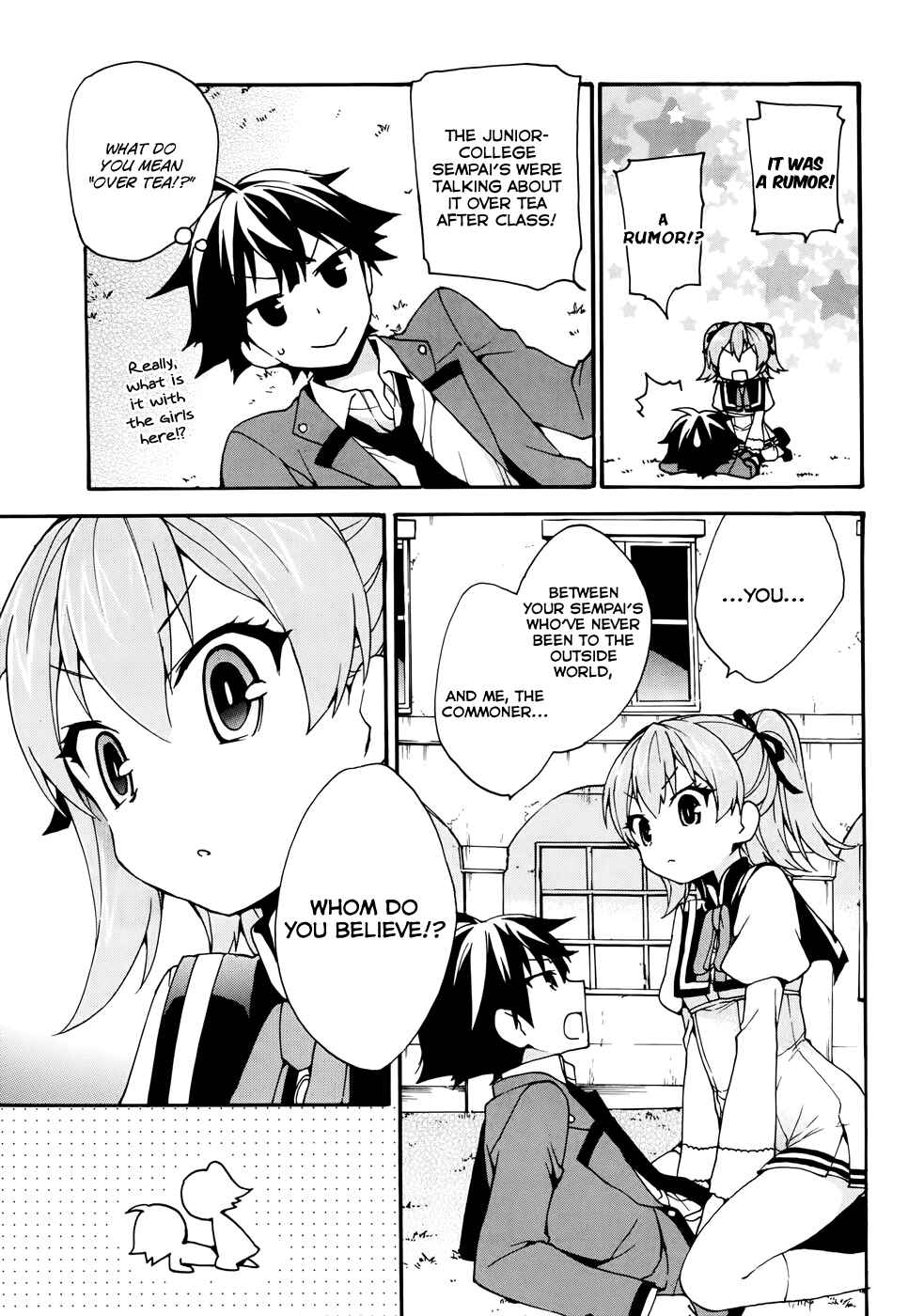 Page 5 Chapter 2 Ore ga Ojou-sama Gakkou ni Shomin Sample Toshite Rachirareta Ken