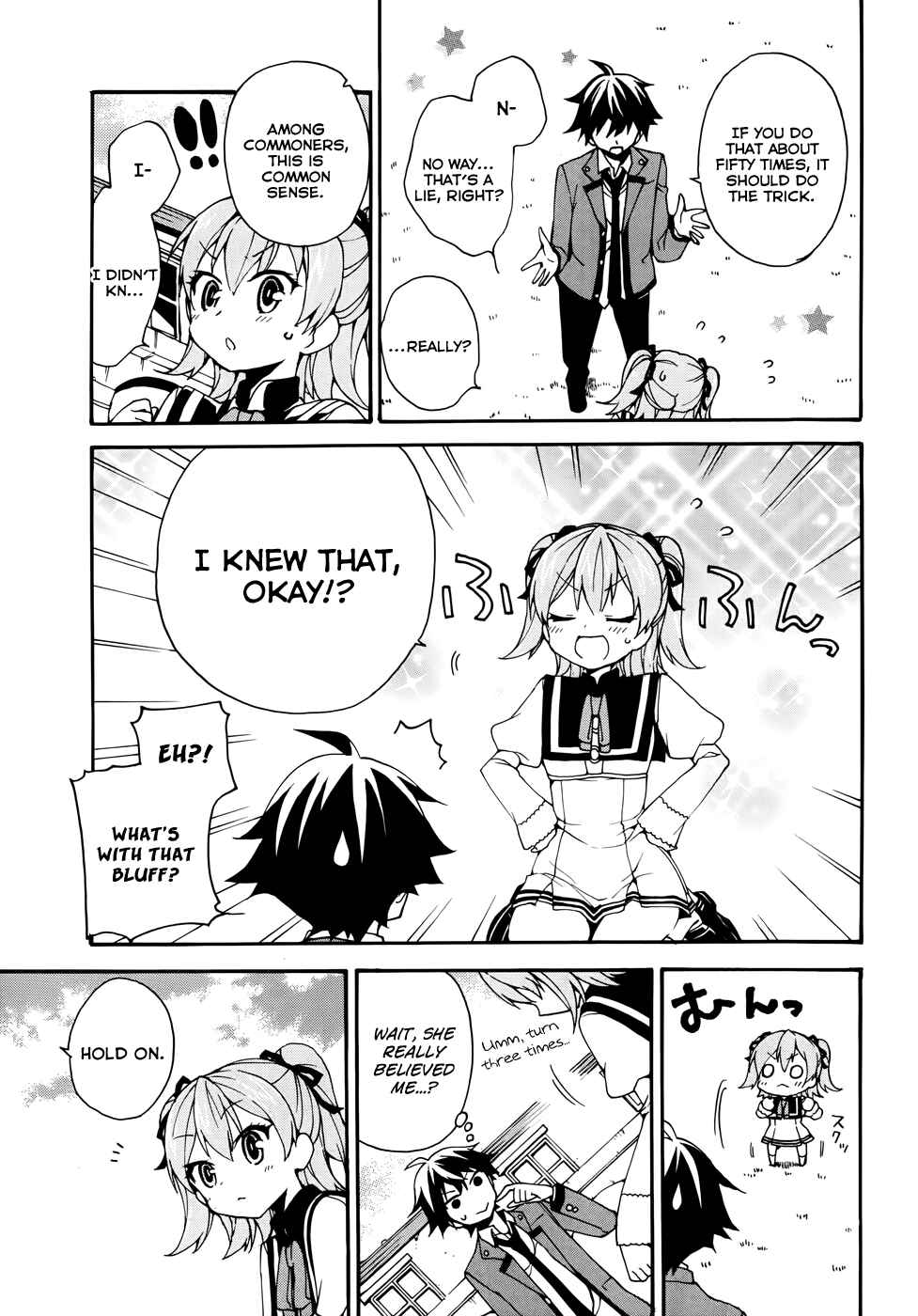 Page 9 Chapter 2 Ore ga Ojou-sama Gakkou ni Shomin Sample Toshite Rachirareta Ken