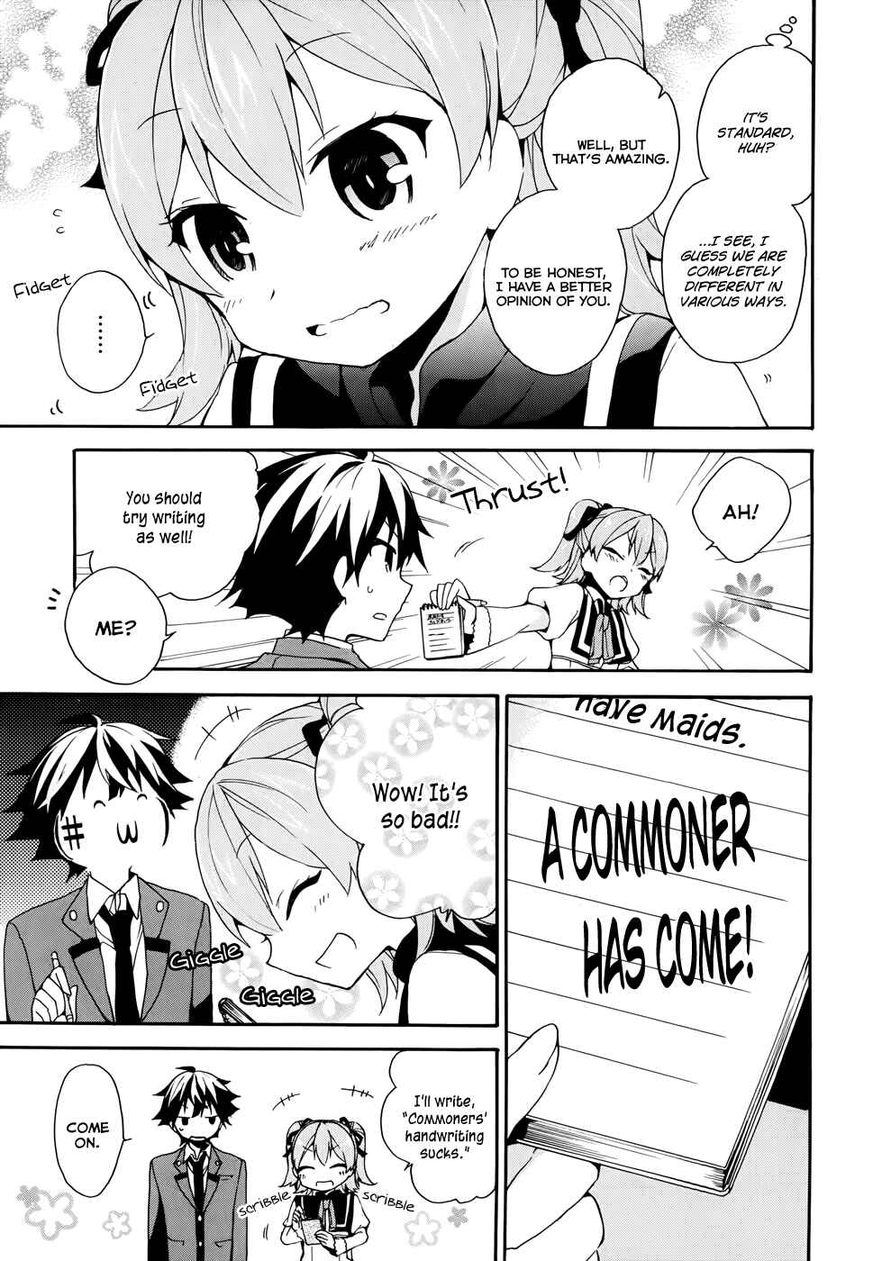 Page 11 Chapter 3 Ore ga Ojou-sama Gakkou ni Shomin Sample Toshite Rachirareta Ken
